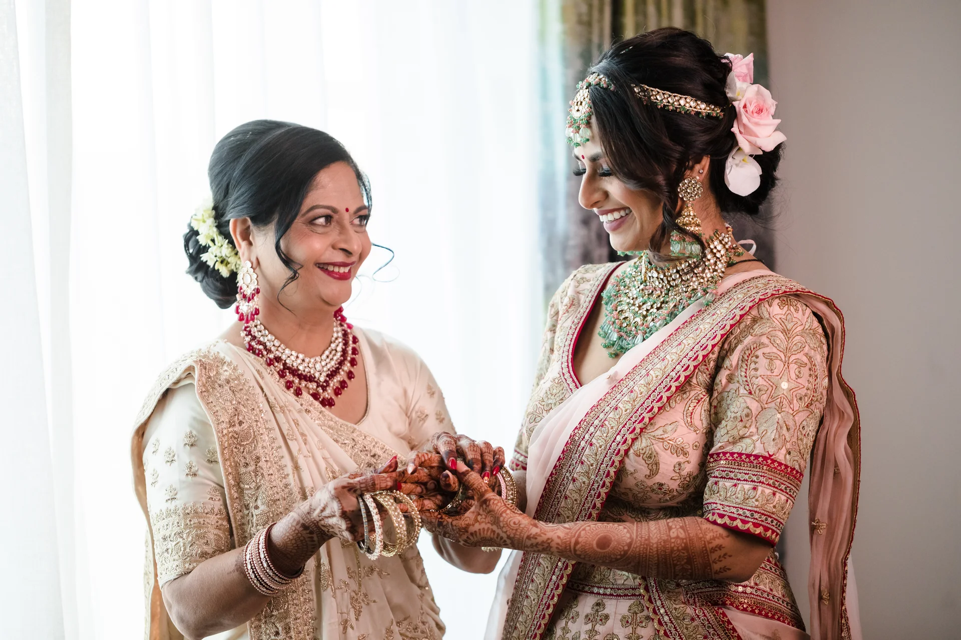 Natasha & Anish — their people