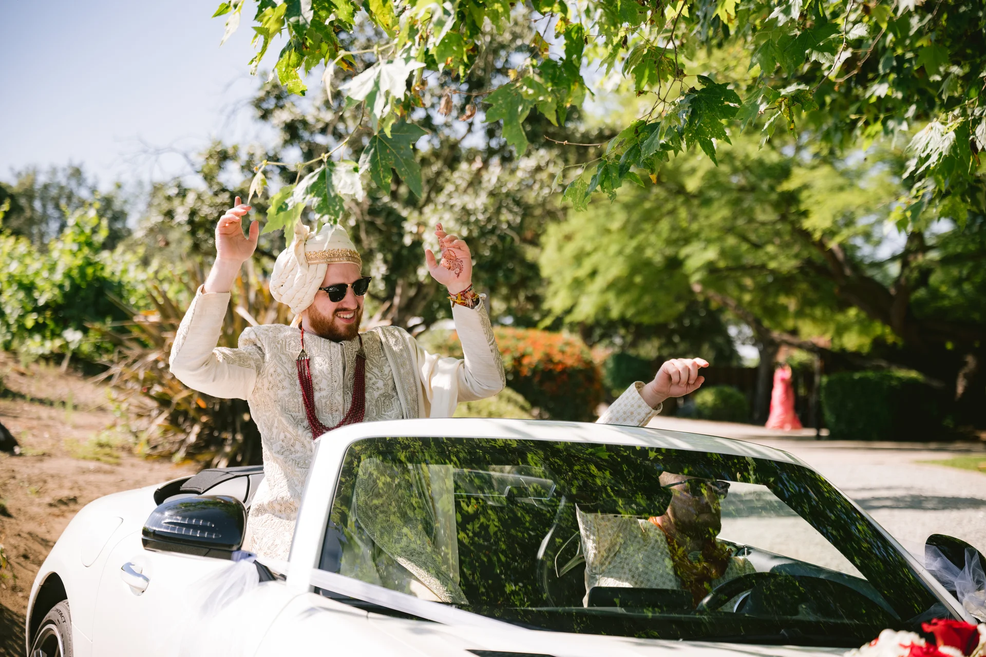 Reena & Zach — arrival