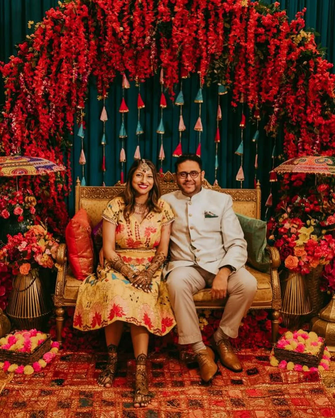 Karisma & Om — mehndi