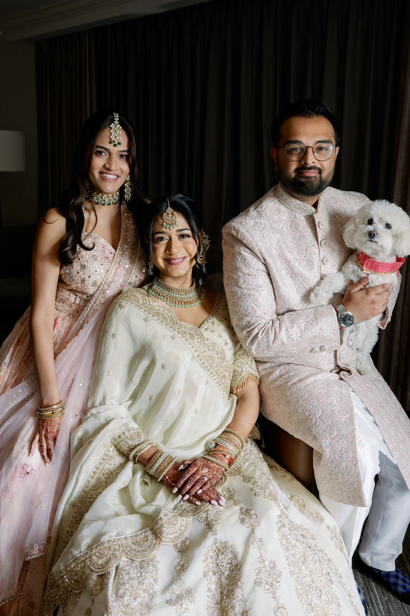 Mahima & Sarang — family