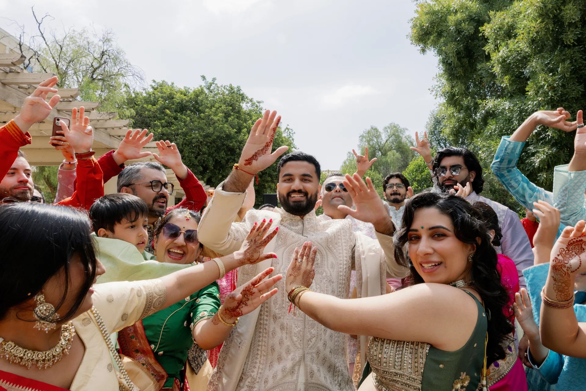 Mahima & Sarang — baraat