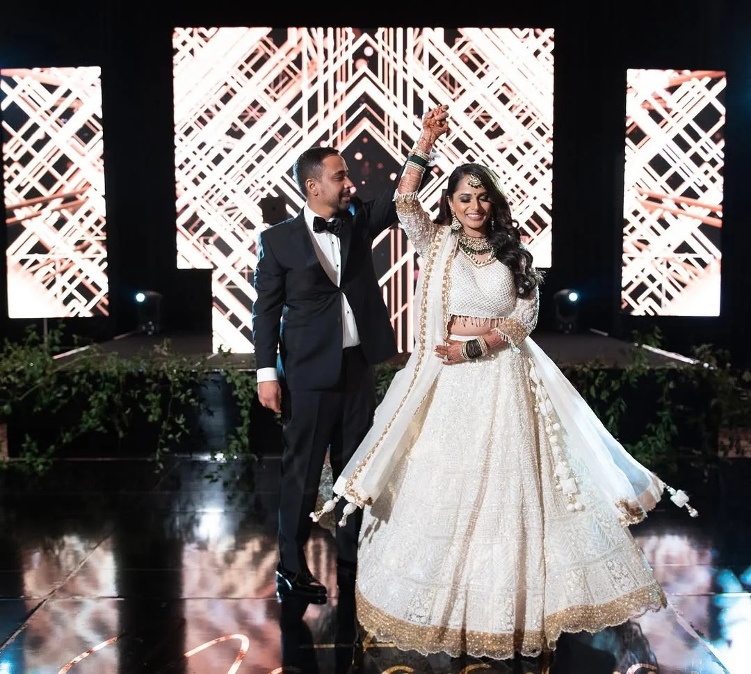 Natasha & Anish — after dark