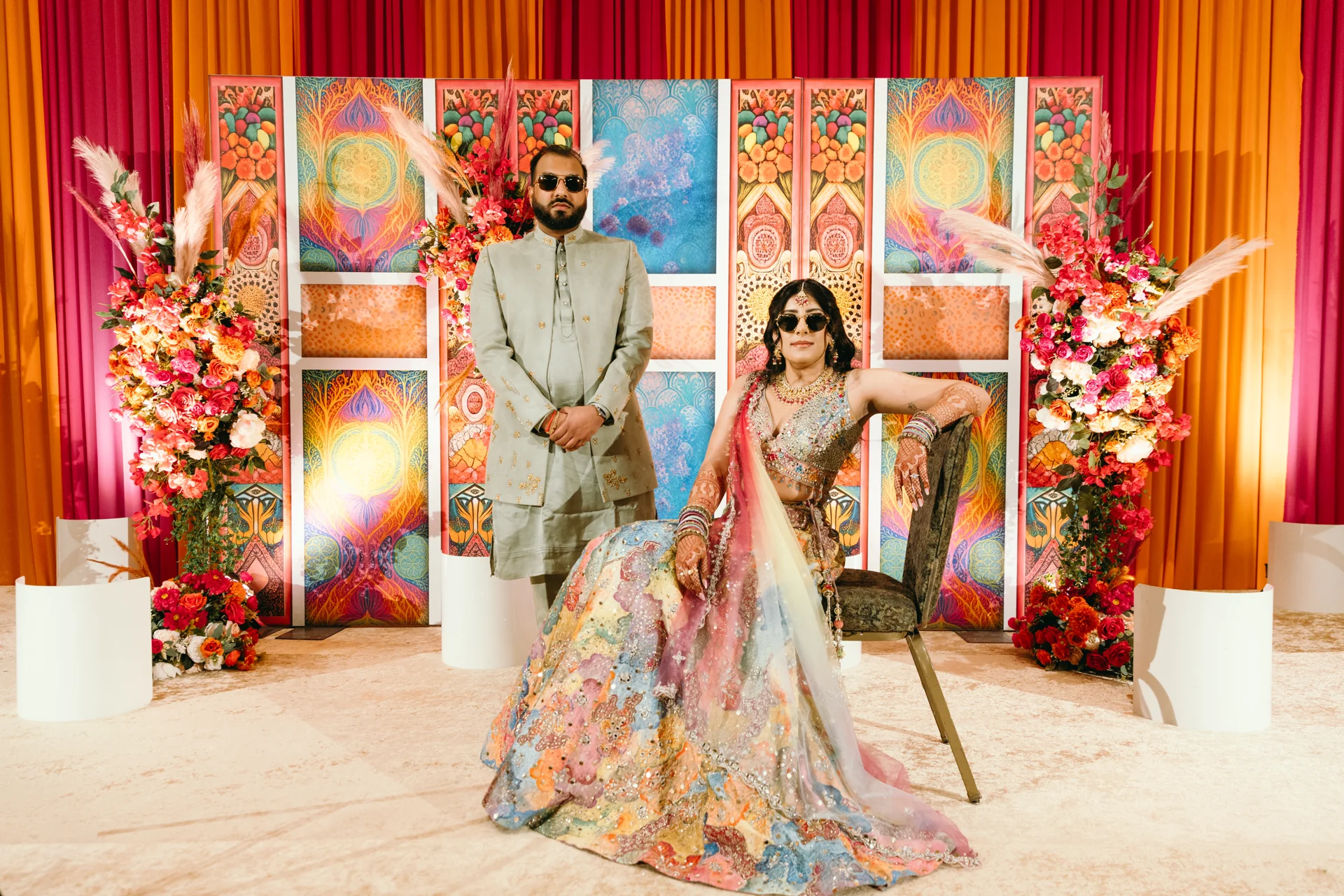 Priyanka & Mohit — together with their people