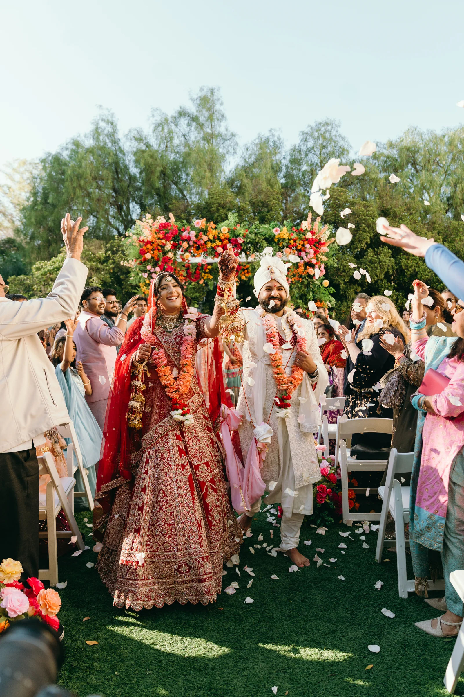 Priyanka & Mohit — family & arrival