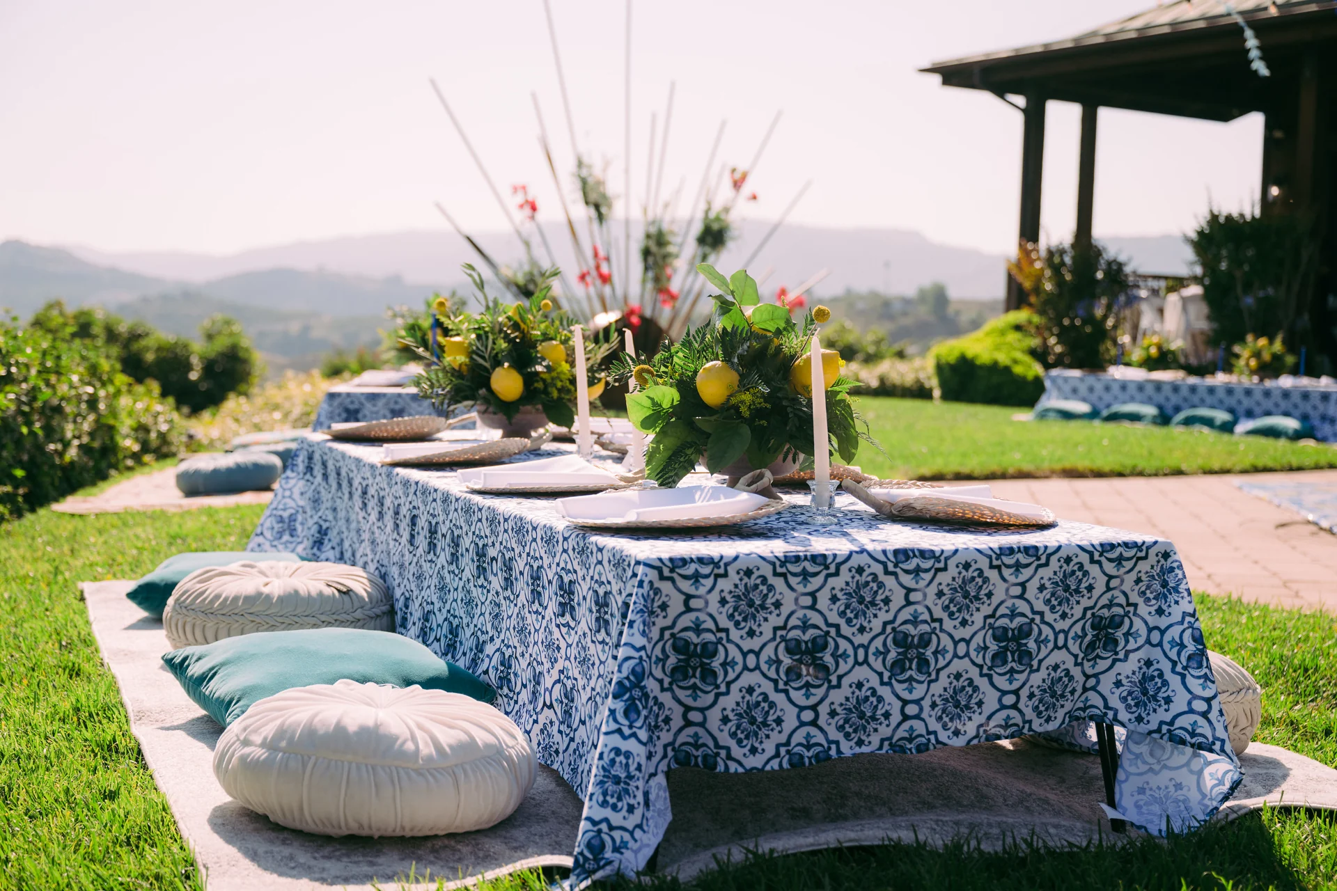 Reena & Zach — sangeet design