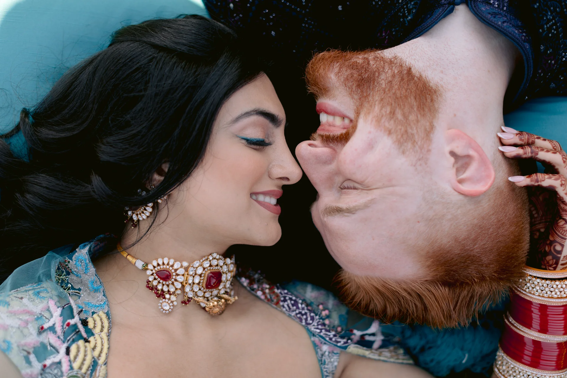 Reena & Zach — color & connection