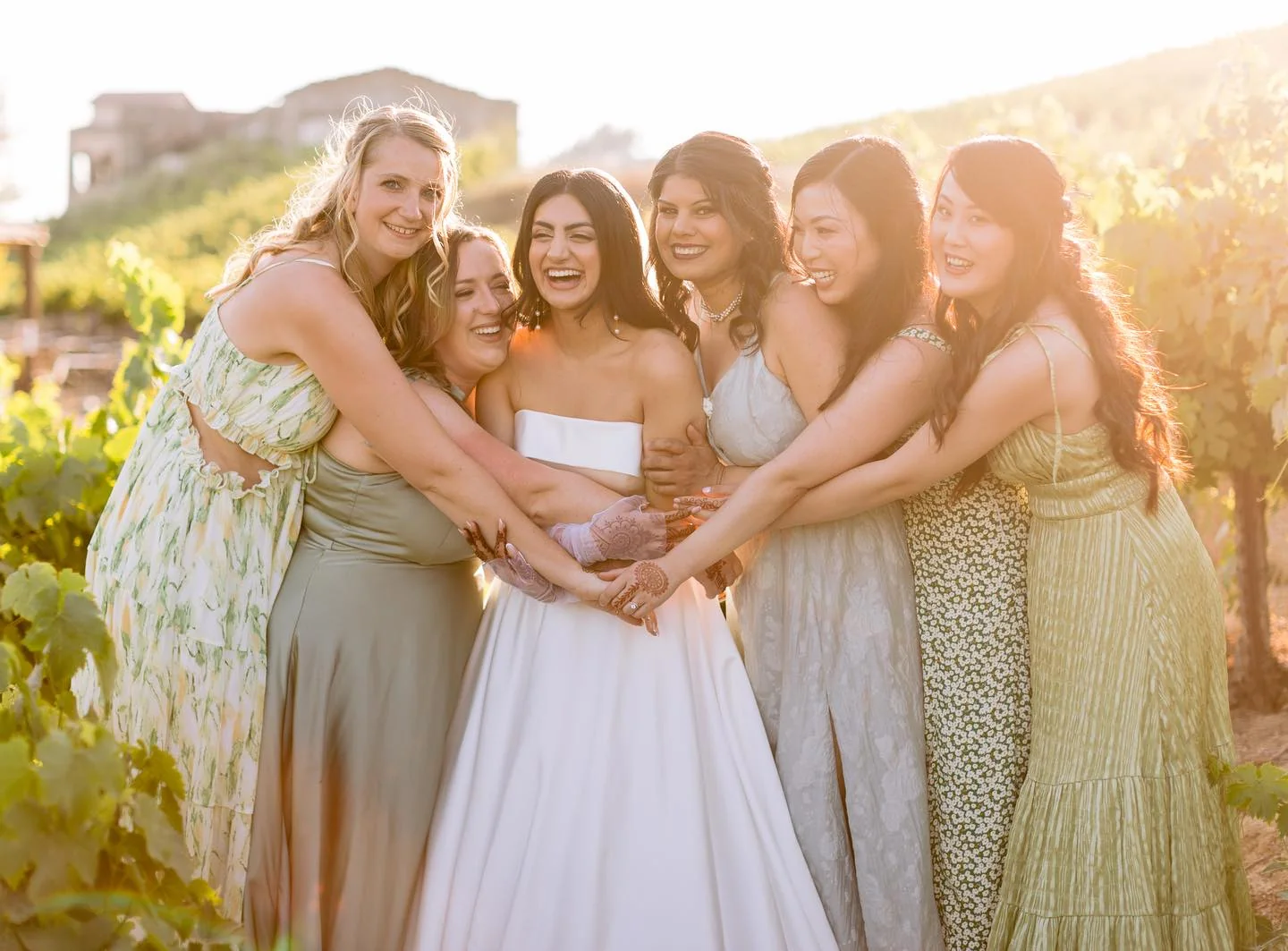 Reena & Zach — their people