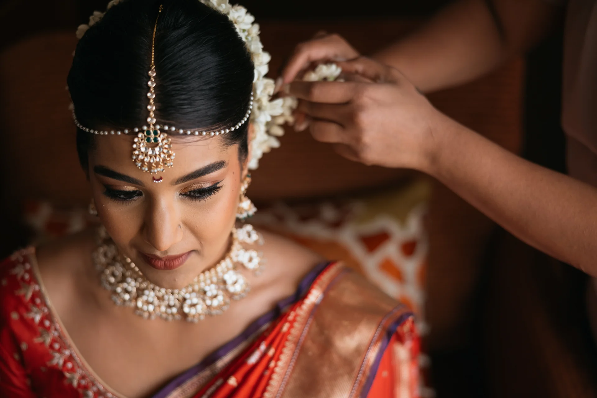 Shruti & Nimish — preparation