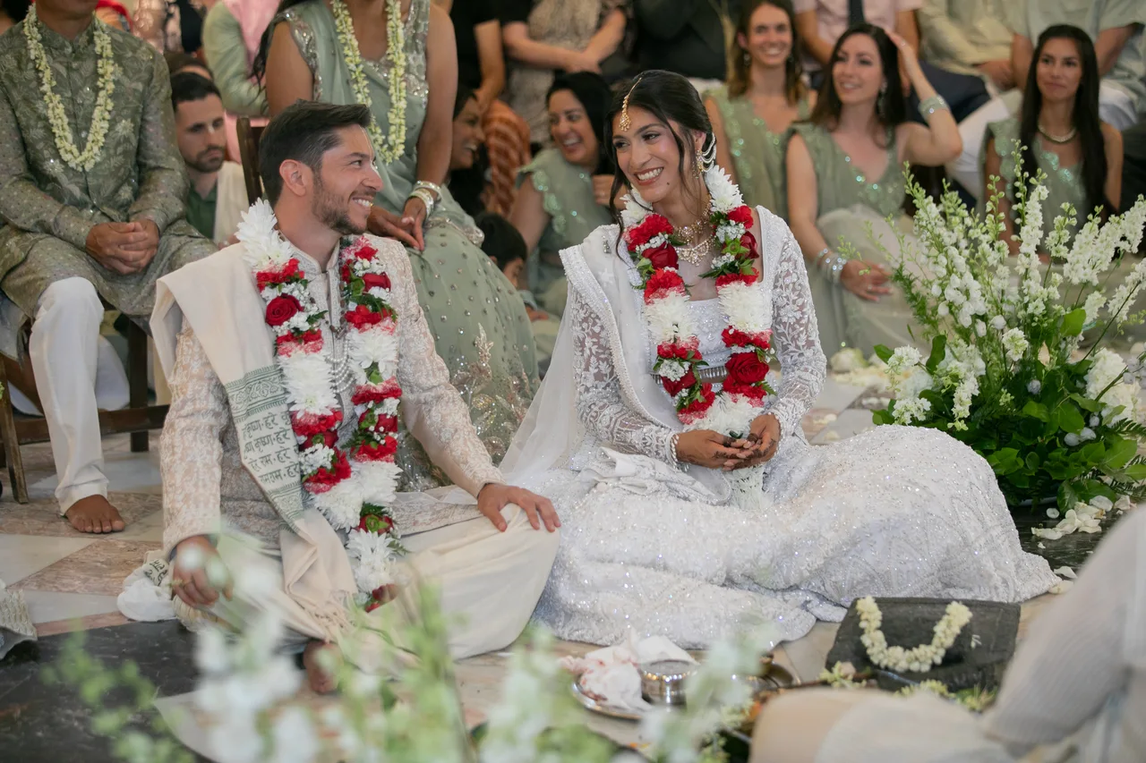 Brisa & Shakti — a moment from their celebration