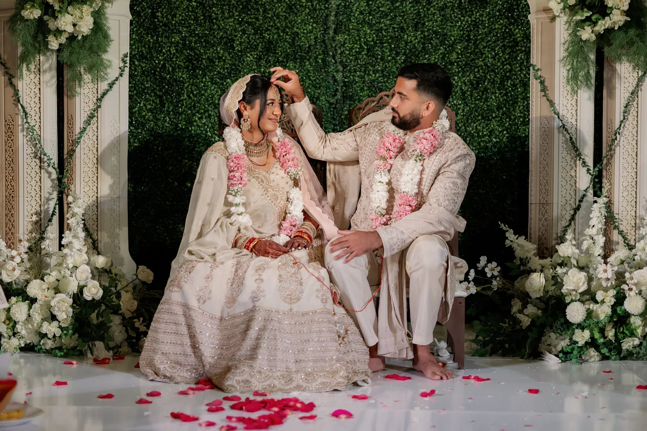 Mahima & Sarang — ceremony