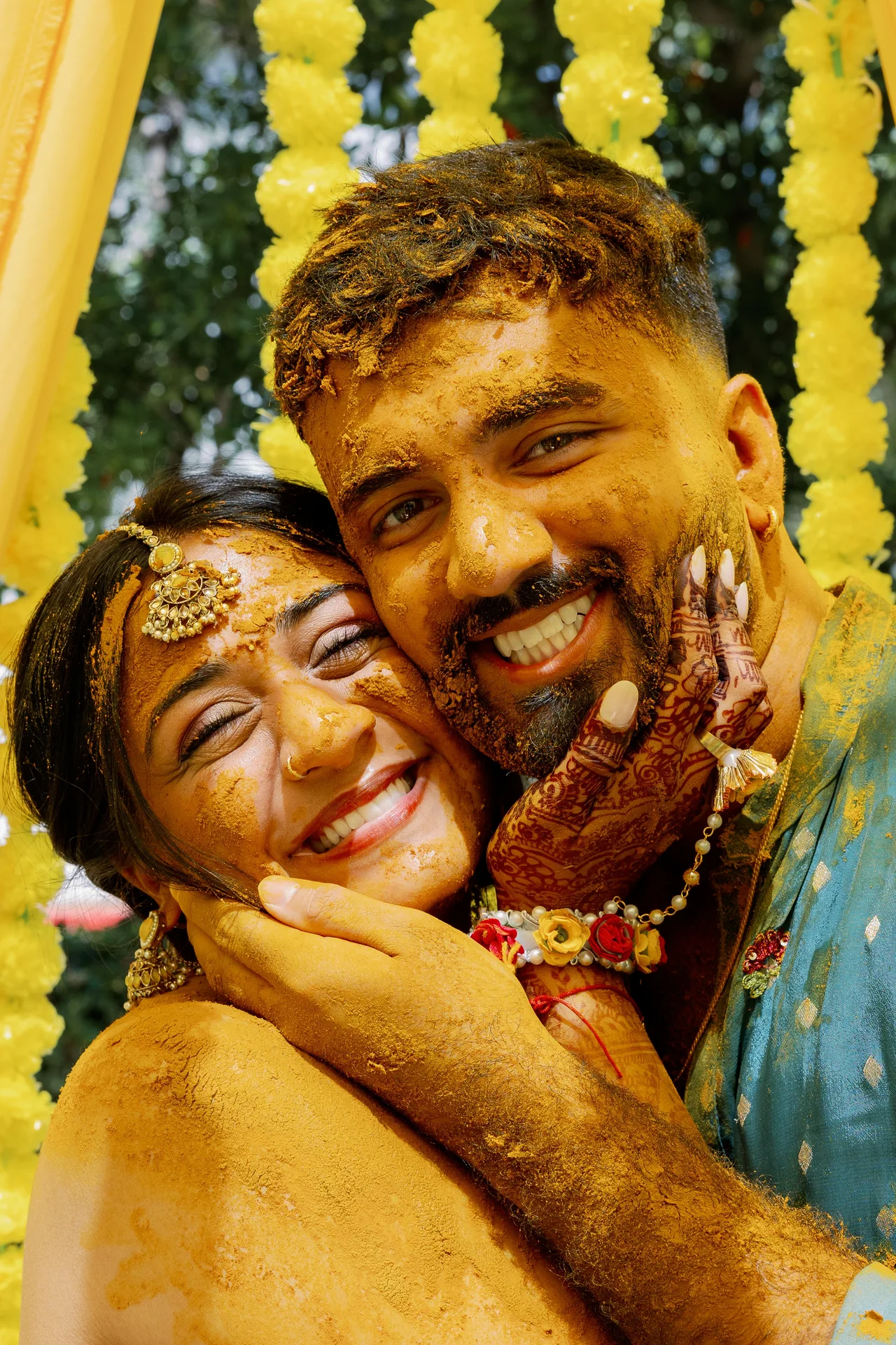 Mahima & Sarang — haldi