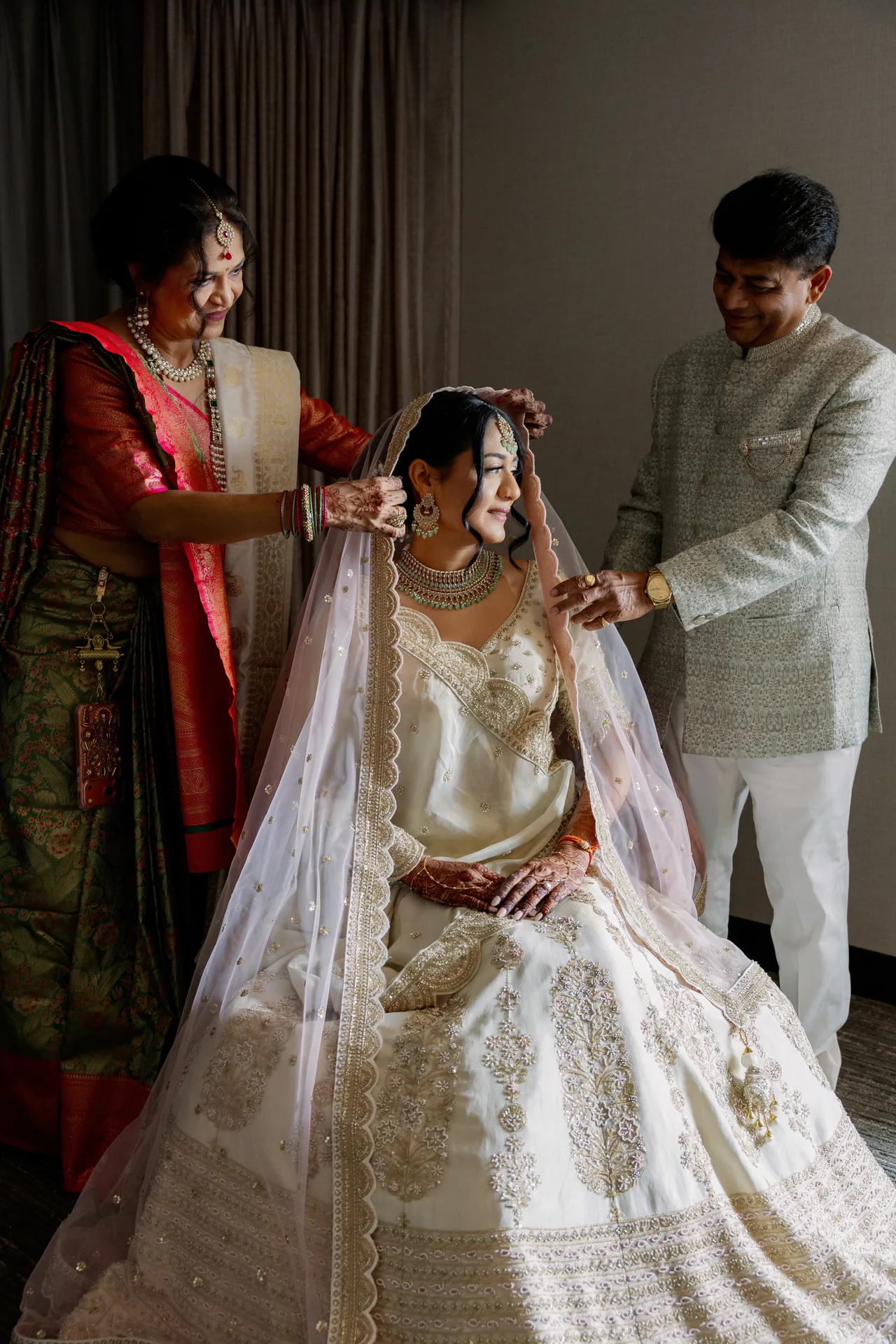 Mahima & Sarang — preparation