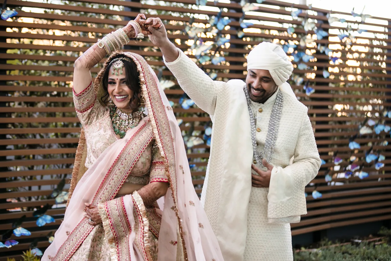 Natasha & Anish — a moment from their celebration