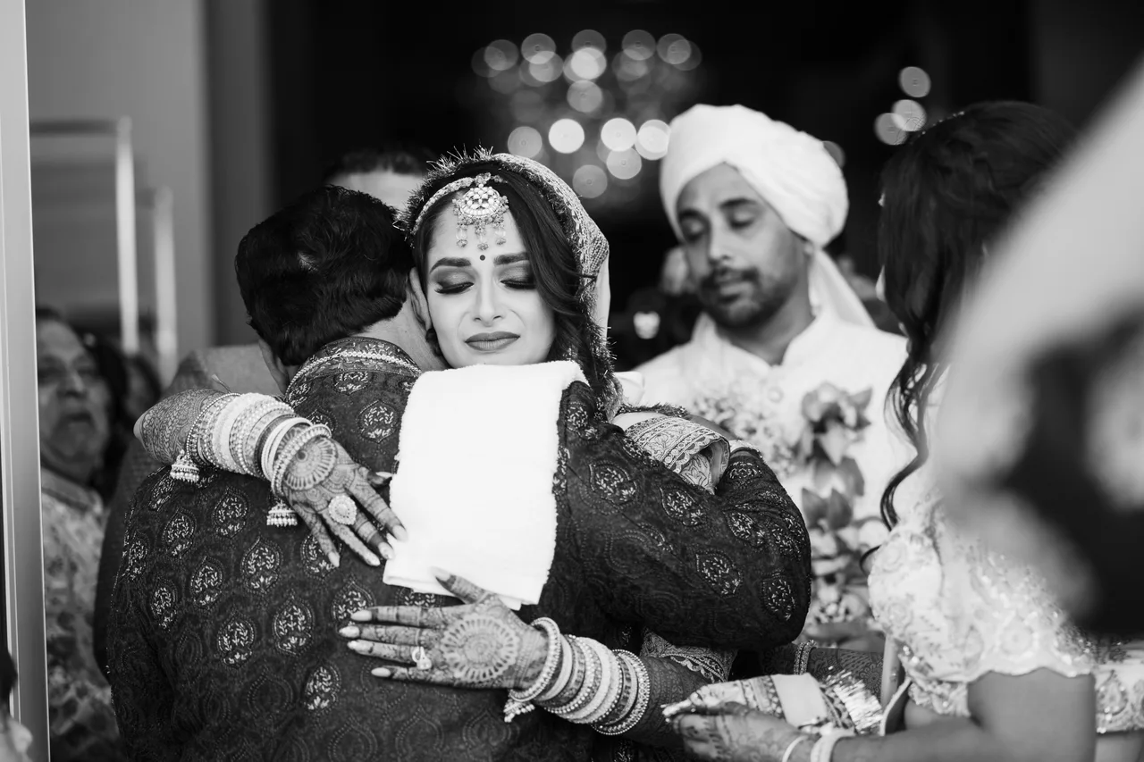 Natasha & Anish — an embrace