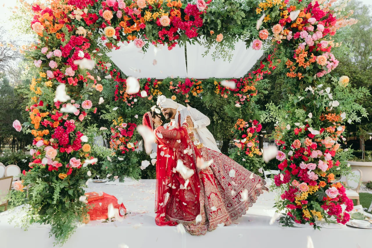 Priyanka & Mohit — a moment from their celebration