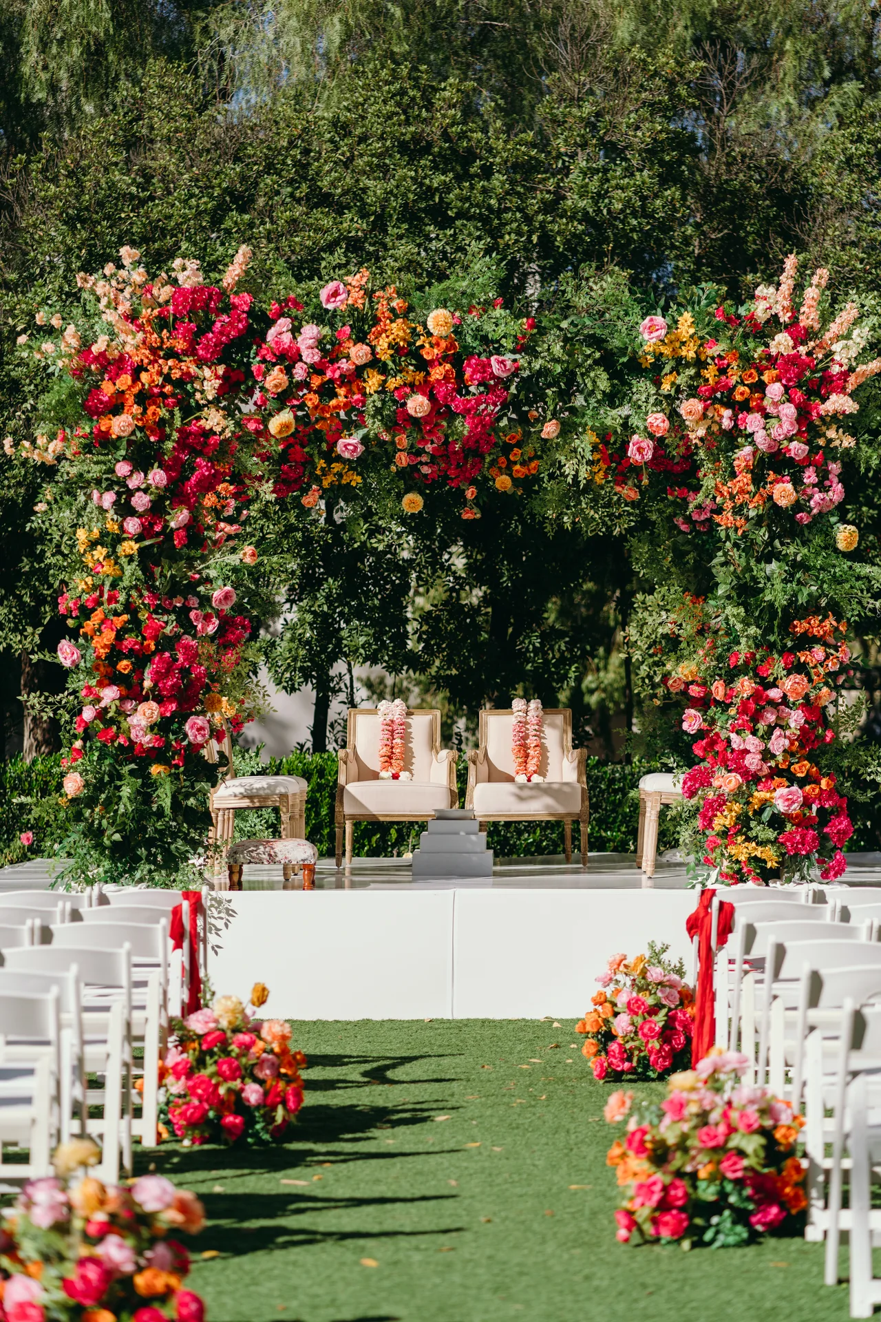 Priyanka & Mohit — the setting