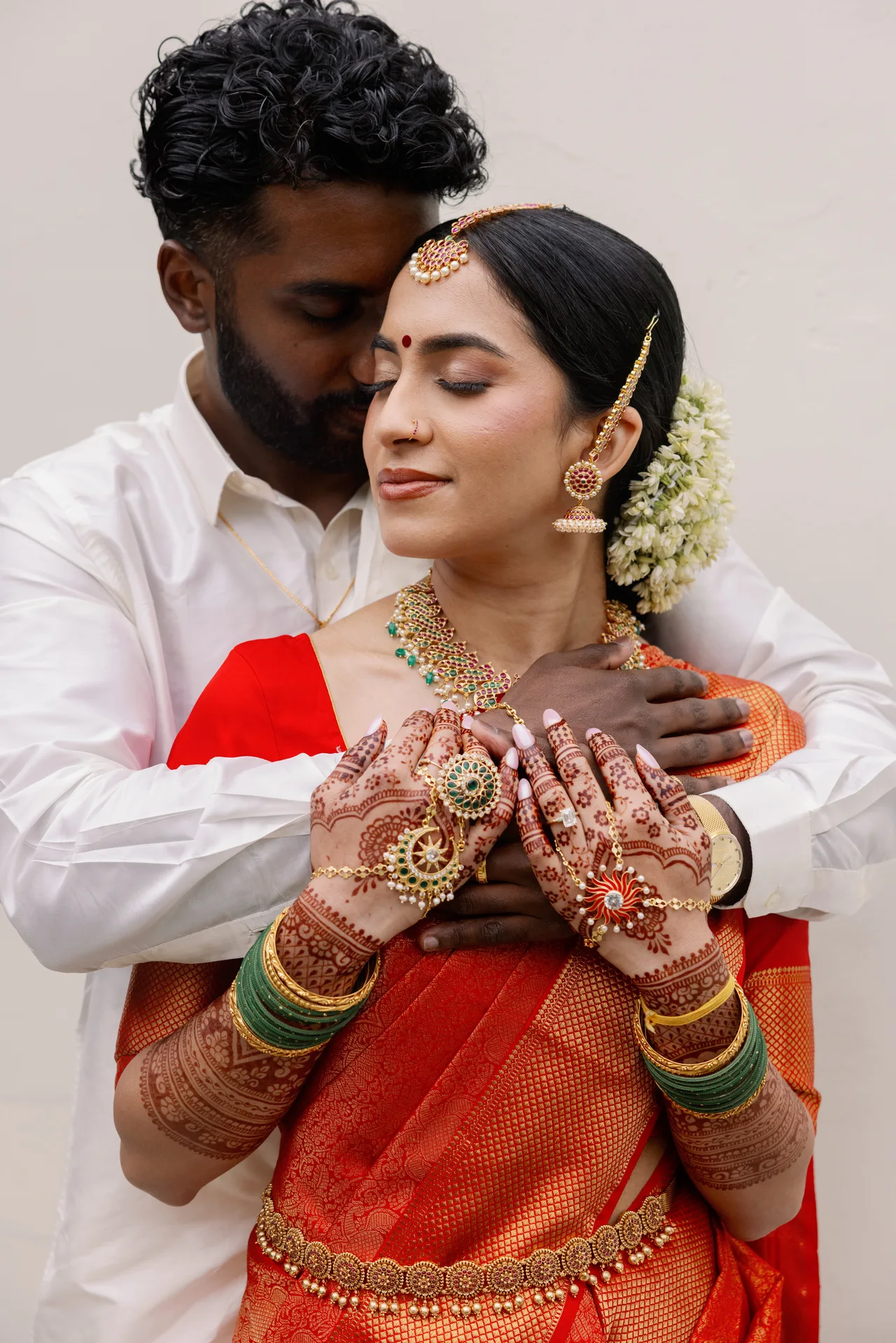 Sandhiya & Vignesh — a moment from their celebration