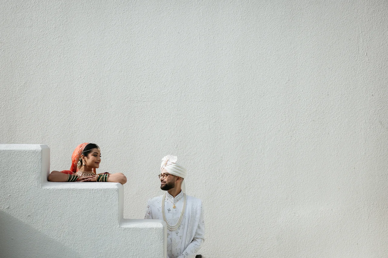 Shruti & Nimish — a moment from their celebration