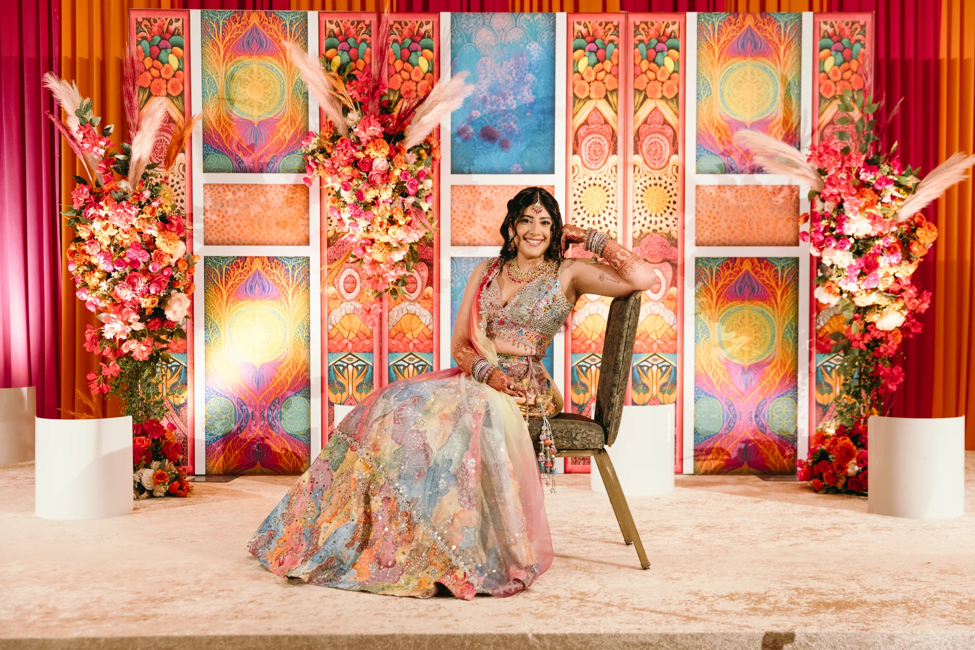 Priyanka & Mohit — a moment from their celebration